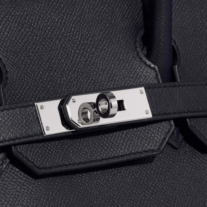 Premium Hermès Replica Birkin 30 Epsom Bleu Indigo PHW - Direct Luxury Fashion - Image 7