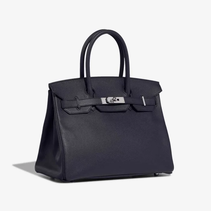 Hermes Birkin 25 black togo leather replica