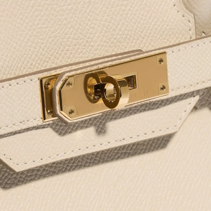 Premium Hermès Replica Birkin 30 Epsom Craie GHW - Direct Luxury Fashion - Image 7