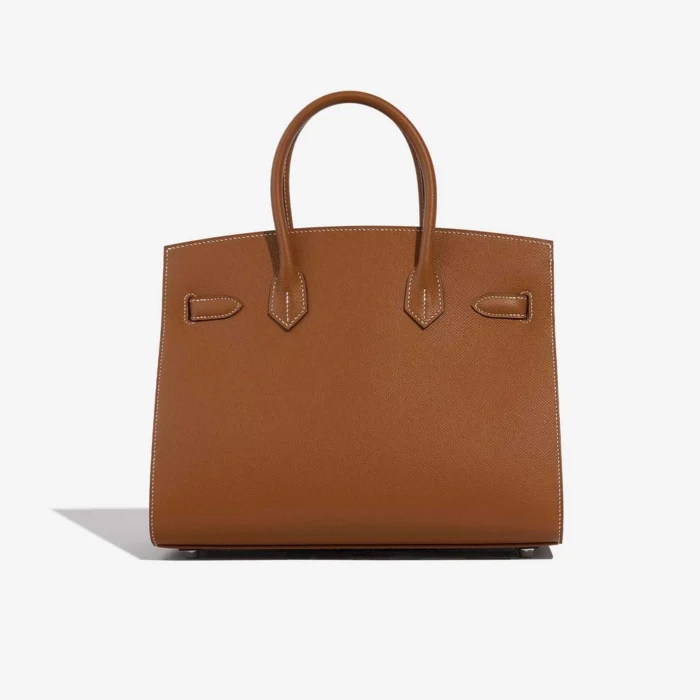 Premium Hermès Replica Birkin 30 Epsom Gold PHW - Direct Luxury Fashion - Image 2