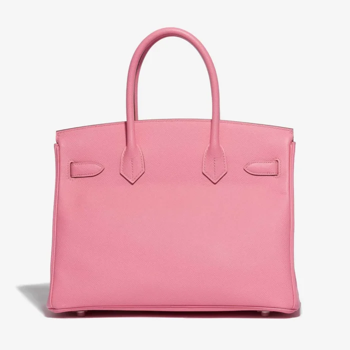 Premium Hermès Replica Birkin 30 Epsom Rose Confetti PHW - Direct Luxury Fashion - Image 2