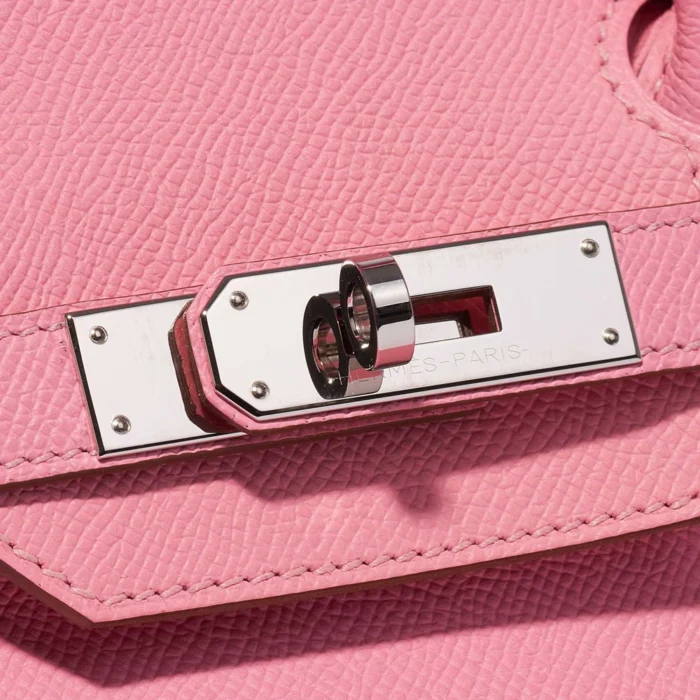 Premium Hermès Replica Birkin 30 Epsom Rose Confetti PHW - Direct Luxury Fashion - Image 7