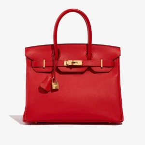 Premium Hermès Replica Birkin 30 Epsom Rouge de Cœur GHW