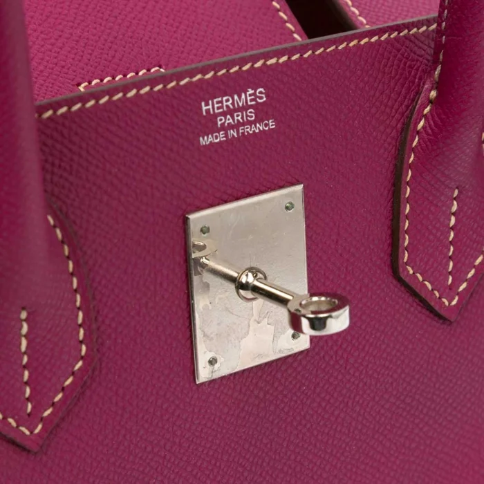 Premium Hermès Replica Birkin 30 Epsom Tosca PHW - Direct Luxury Fashion - Image 4