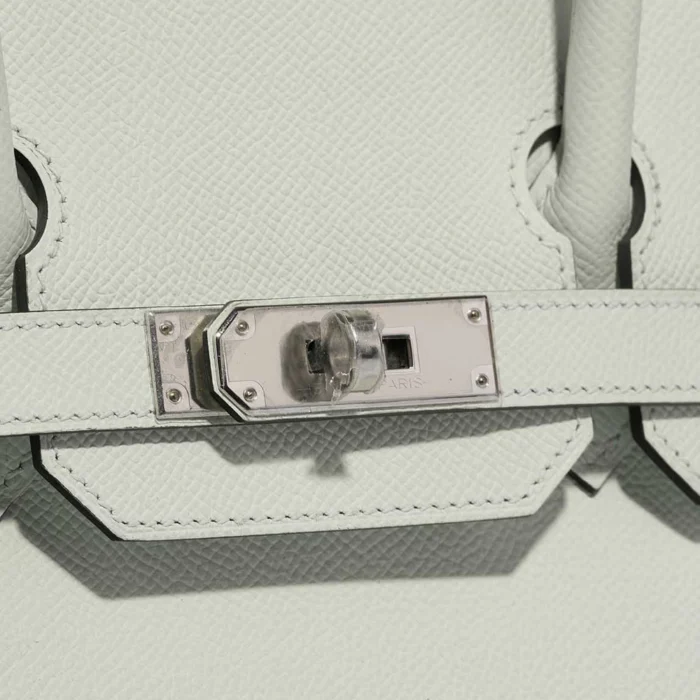 Premium Hermès Replica Birkin 30 Epsom Vert Fizz PHW - Direct Luxury Fashion - Image 6