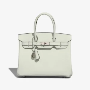 Premium Hermès Replica Birkin 30 Epsom Vert Fizz PHW - Direct Luxury Fashion