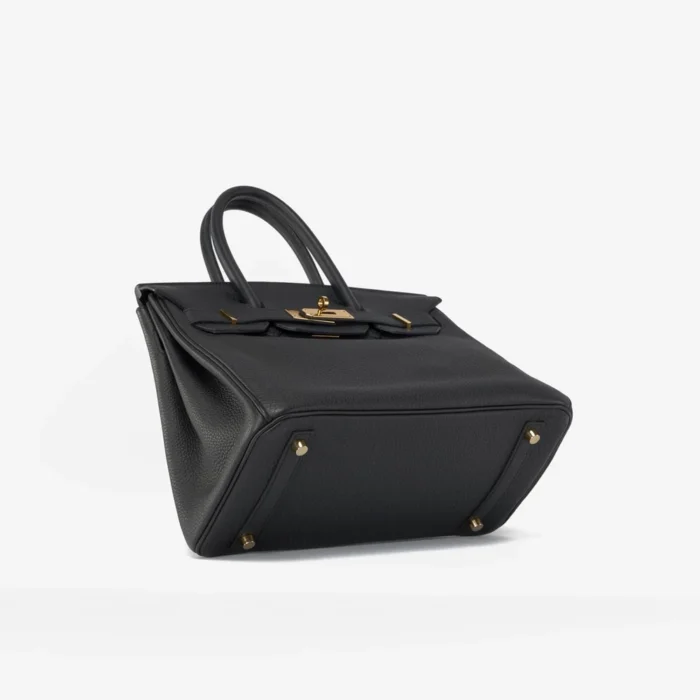 Premium Hermès Replica Birkin 30 Togo Black GHW - Direct Luxury Fashion - Image 3