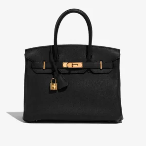 Shop Premium Hermès Replica Birkin 30 Togo Black GHW