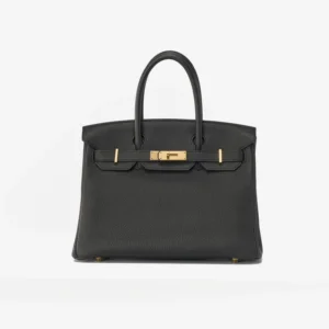 Premium Hermès Replica Birkin 30 Togo Black GHW | Direct Luxury