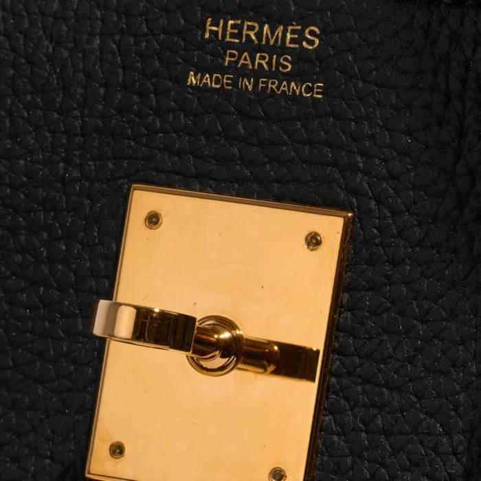 Premium Hermès Replica Birkin 30 Togo Black GHW - Direct Luxury Fashion - Image 5