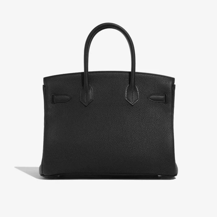 Premium Hermès Replica Birkin 30 Togo Black PHW - Direct Luxury Fashion - Image 2