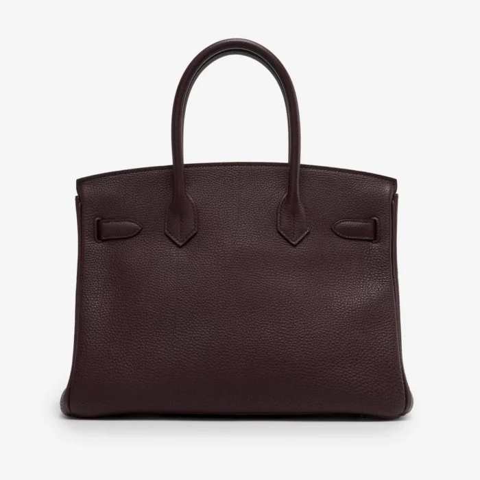 Premium Hermès Replica Birkin 30 Togo Bordeaux GHW - Direct Luxury Fashion - Image 2