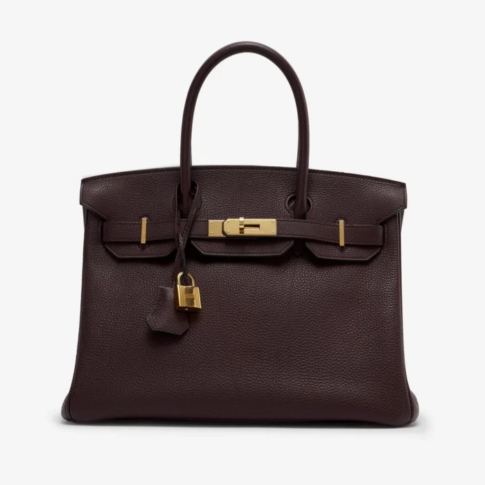 Premium Hermès Replica Birkin 30 Togo Bordeaux GHW | DLF