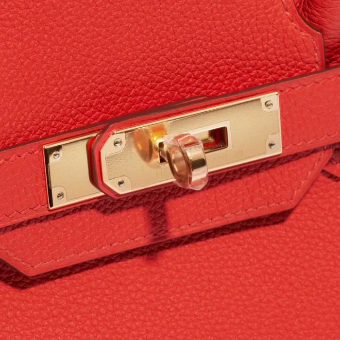 Premium Hermès Replica Birkin 30 Togo Capucine GHW - Direct Luxury Fashion - Image 7