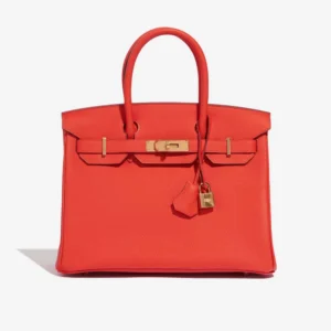 Premium Hermès Replica Birkin 30 Togo Capucine GHW