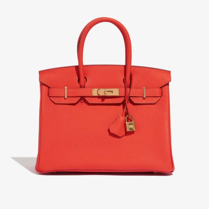 Premium Hermès Replica Birkin 30 Togo Capucine GHW