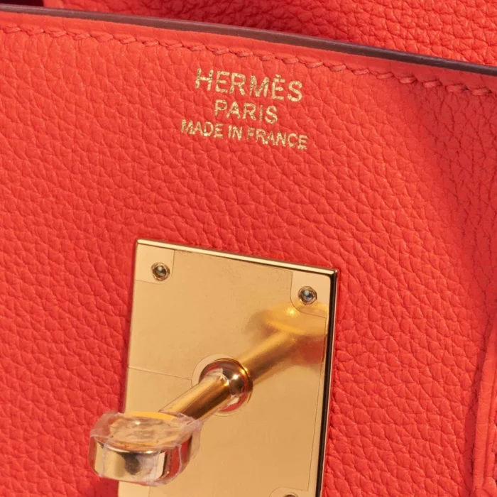 Premium Hermès Replica Birkin 30 Togo Capucine GHW - Direct Luxury Fashion - Image 6