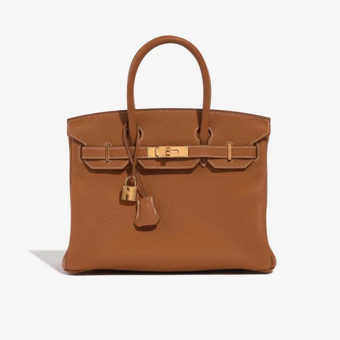 Premium Hermès Replica Birkin 30 Togo Gold GHW – Direct Luxury Fashion