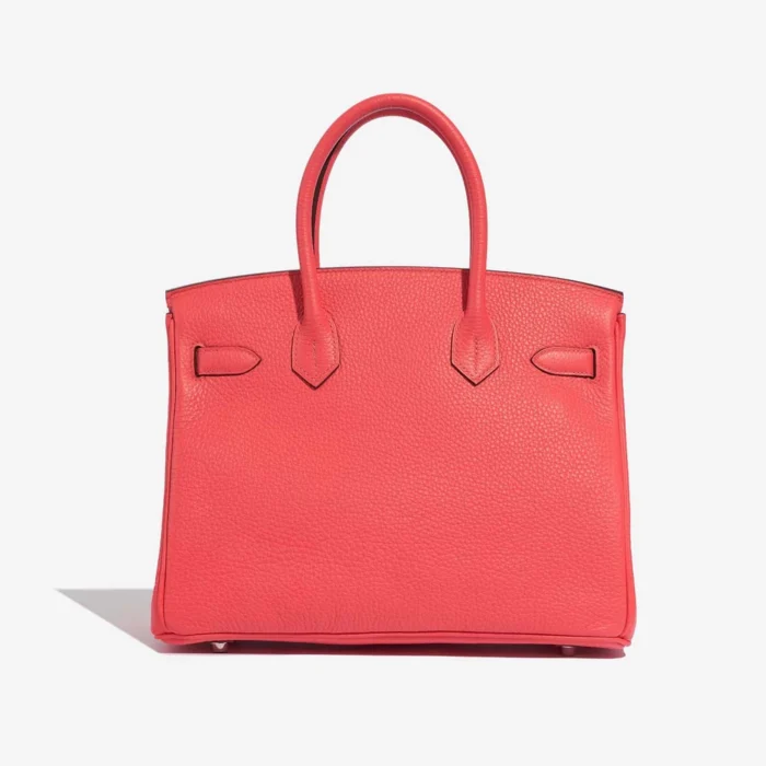 Premium Hermès Replica Birkin 30 Togo Rose Jaipur PHW - Direct Luxury Fashion - Image 2