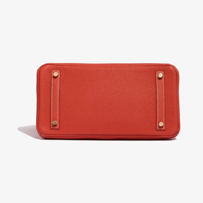 Premium Hermès Replica Birkin 30 Togo Rouge Sanguine GHW - Direct Luxury Fashion - Image 2
