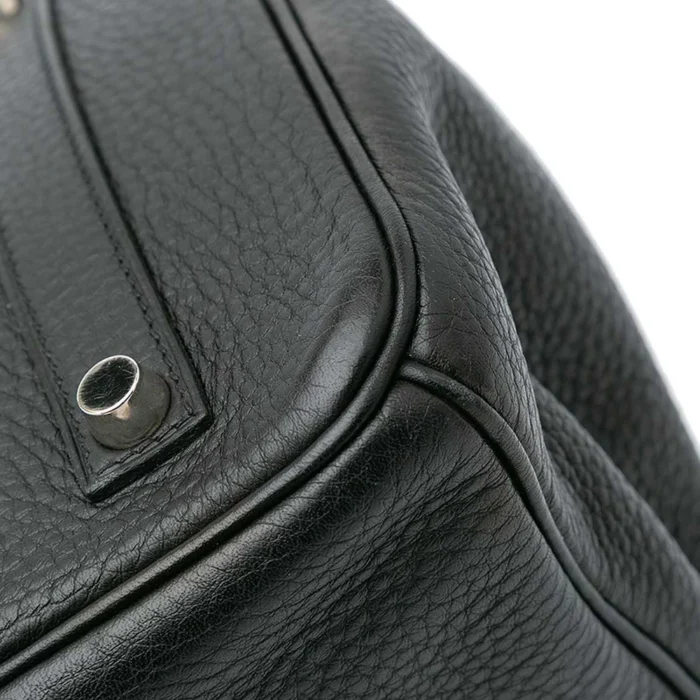 Premium Hermès Replica Birkin 35 Clemence Black PHW - Direct Luxury Fashion - Image 6