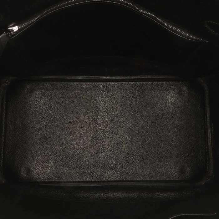 Premium Hermès Replica Birkin 35 Clemence Black PHW - Direct Luxury Fashion - Image 4