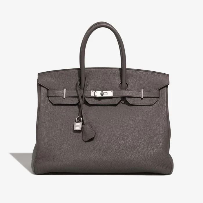 Premium Hermès Replica Birkin 35 Togo Etain PHW – Direct Luxury Fashion