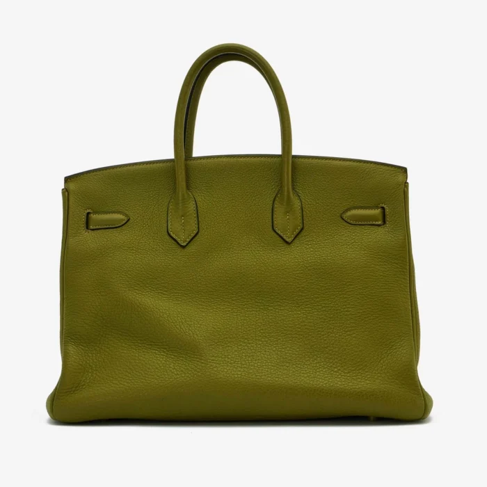 Premium Hermès Replica Birkin 35 Togo Vert Chartreuse GHW - Direct Luxury Fashion - Image 2