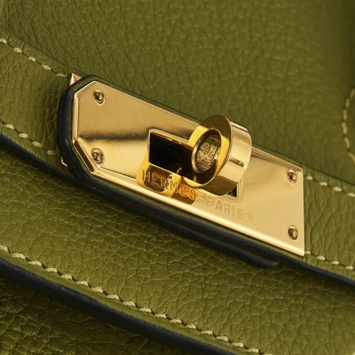 Premium Hermès Replica Birkin 35 Togo Vert Chartreuse GHW - Direct Luxury Fashion - Image 7