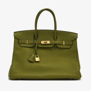 Premium Hermès Replica Birkin 35 Togo Vert Chartreuse GHW - Direct Luxury Fashion