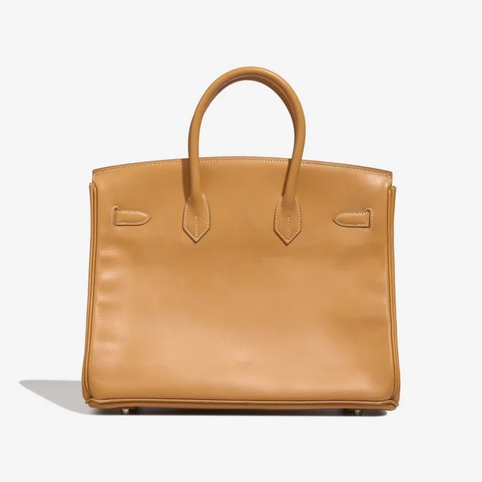 Premium Hermès Replica Birkin 35 Vache Natural PHW - Direct Luxury Fashion - Image 2