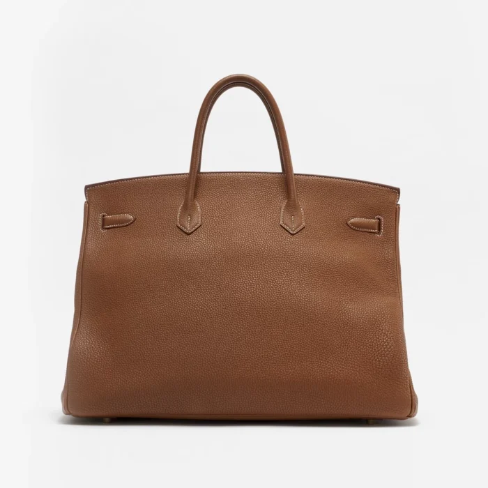 Premium Hermès Replica Birkin 40 Togo Gold GHW - Direct Luxury Fashion - Image 2