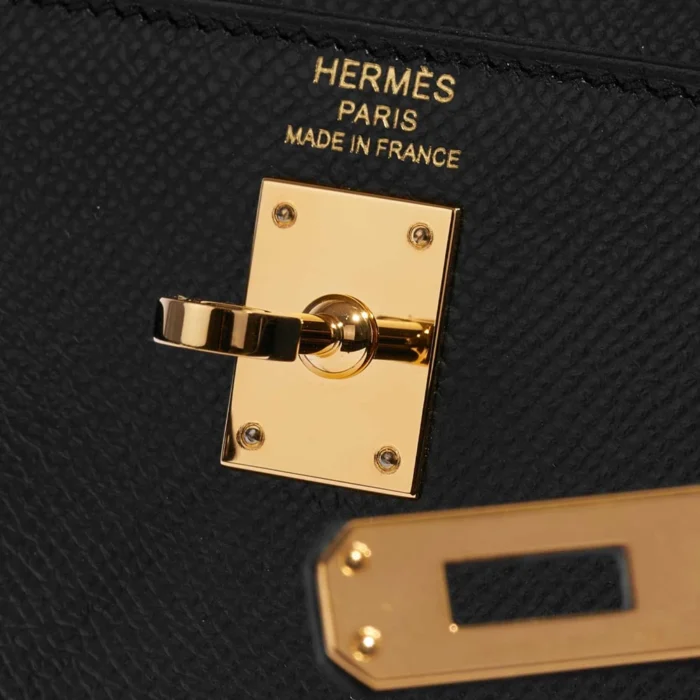 Premium Hermès Replica Birkin Touch 25 Matte Alligator/Togo Framboise GHW - Direct Luxury Fashion - Image 5