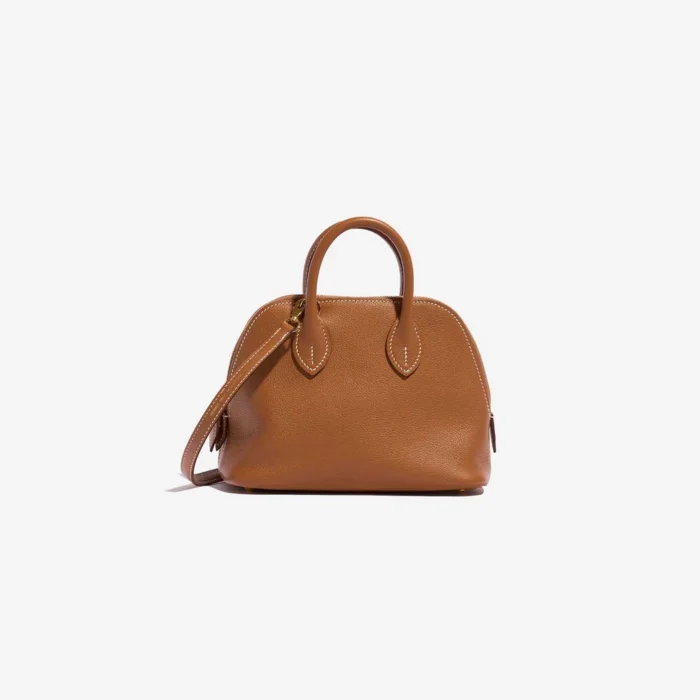 Premium Hermès Replica Bolide 20 Mini Evercolor Gold GHW
