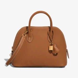 Premium Hermès Replica Bolide 25 Epsom Gold GHW - Direct Luxury Fashion