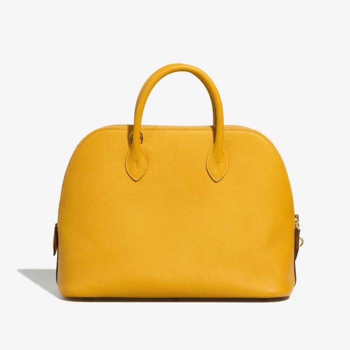 Premium Hermès Replica Bolide 31 Epsom Jaune Ambre GHW - Direct Luxury Fashion - Image 2