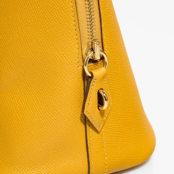 Premium Hermès Replica Bolide 31 Epsom Jaune Ambre GHW - Direct Luxury Fashion - Image 6