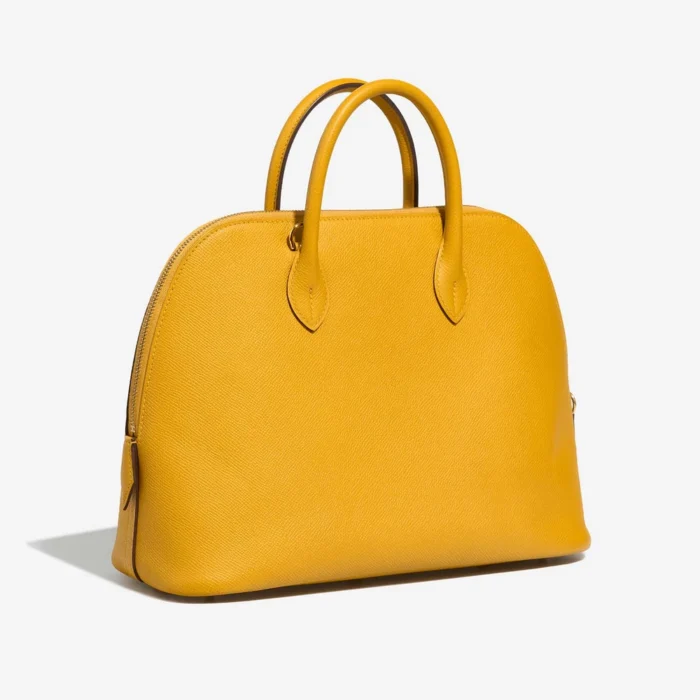 Premium Hermès Replica Bolide 31 Epsom Jaune Ambre GHW - Direct Luxury Fashion - Image 4