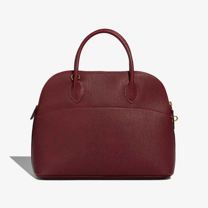 Premium Hermès Replica Bolide 35 Vache Fjord Rouge H GHW - Direct Luxury Fashion - Image 3