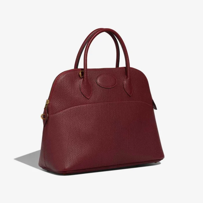Premium Hermès Replica Bolide 35 Vache Fjord Rouge H GHW - Direct Luxury Fashion - Image 6