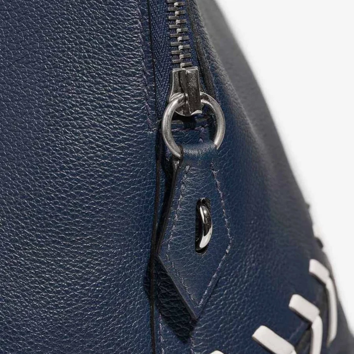 Premium Hermès Replica Bolide Baseball 45 Evercolor Bleu de Malte/Craie PHW - Direct Luxury Fashion - Image 7