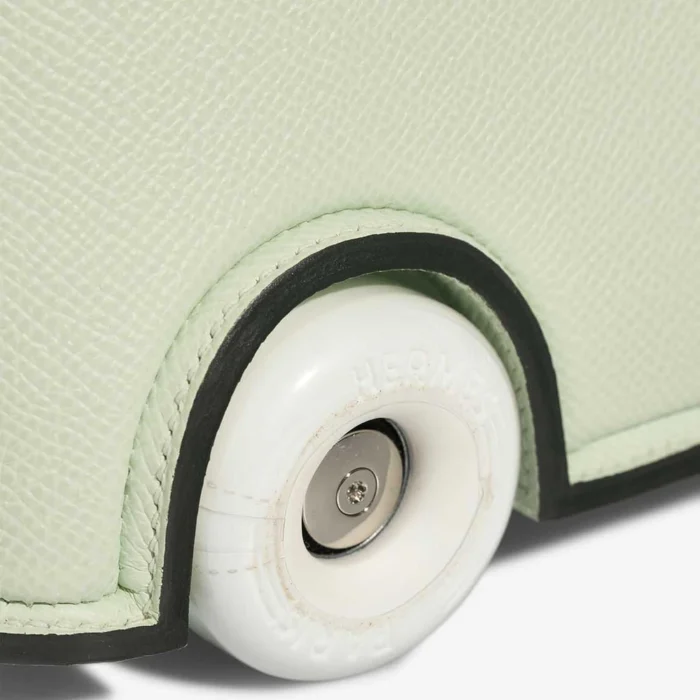 Premium Hermès Replica Bolide on Wheels Mini Epsom Vert Fizz PHW - Direct Luxury Fashion - Image 6