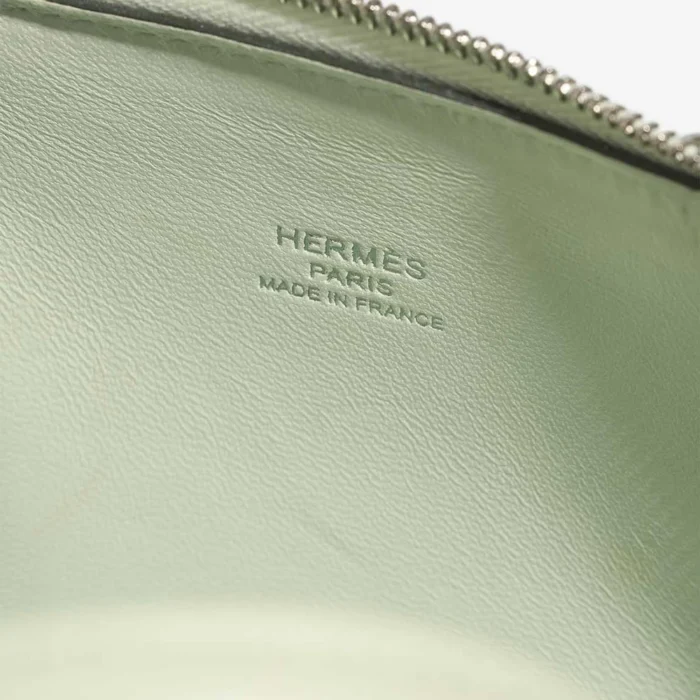 Premium Hermès Replica Bolide on Wheels Mini Epsom Vert Fizz PHW - Direct Luxury Fashion - Image 2