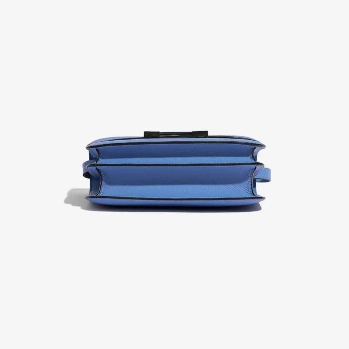 Premium Hermès Replica Constance 18 Epsom Blue Paradise PHW - Direct Luxury Fashion - Image 3