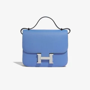 Premium Hermès Replica Constance 18 Epsom Blue Paradise PHW