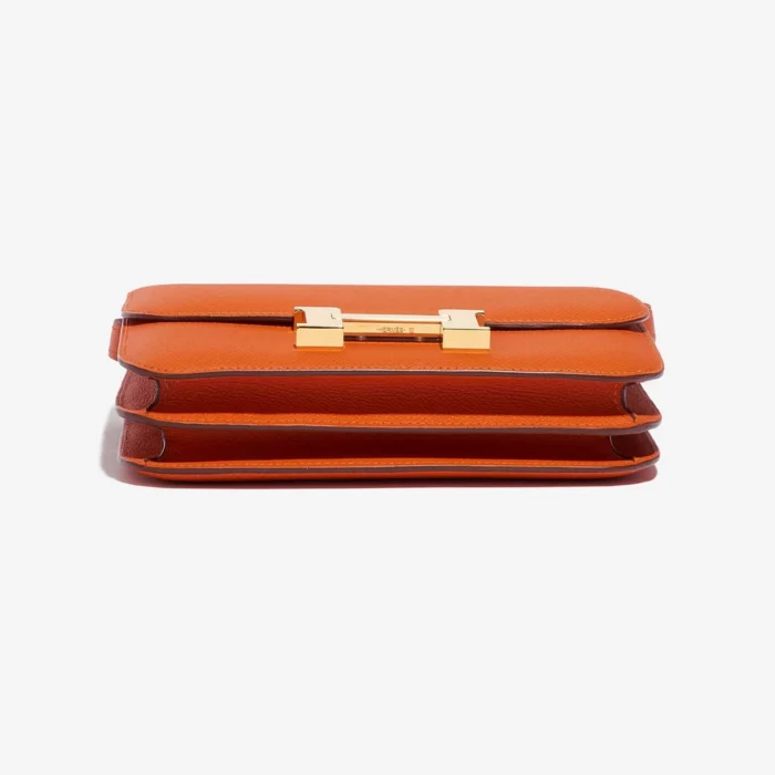 Premium Hermès Replica Constance 18 Epsom Feu GHW - Direct Luxury Fashion - Image 3