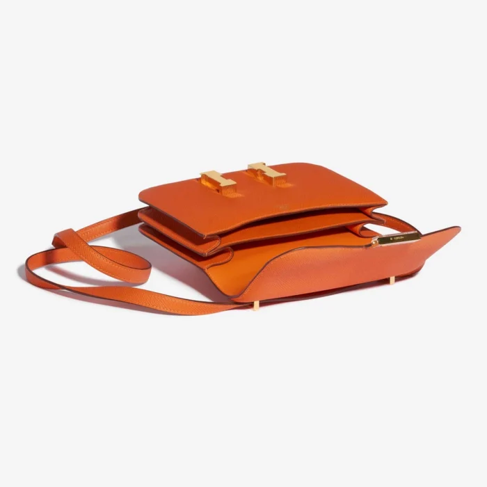 Premium Hermès Replica Constance 18 Epsom Feu GHW - Direct Luxury Fashion - Image 5