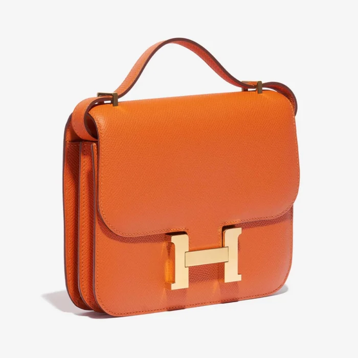 Premium Hermès Replica Constance 18 Epsom Feu GHW - Direct Luxury Fashion - Image 4