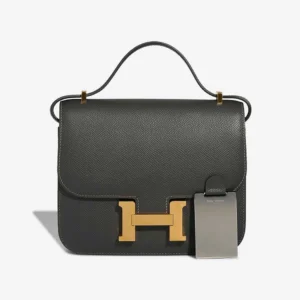 Premium Hermès Replica Constance 18 Epsom Graphite GHW - Direct Luxury Fashion