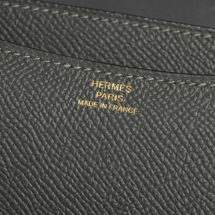 Premium Hermès Replica Constance 18 Epsom Graphite GHW - Direct Luxury Fashion - Image 2